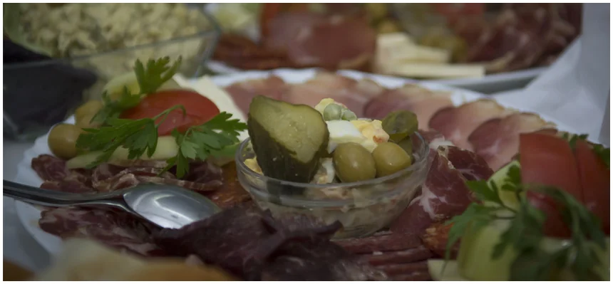 Cold platter at Restaurant Magistrala